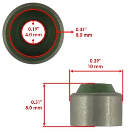 Yamaha New Seal Valves Stem  for Yamaha YZ450F 2003 2004 2005 2006 2007 2008 2009