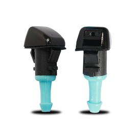2PCS Front Windshield Washer Spray Nozzles - Compatible with 2011-2014 Chrysler 200, 2011-2014 Dodge Avenger, 2008-2014 Dodge Challenger - OE Replacement for Part# 68024312AB
