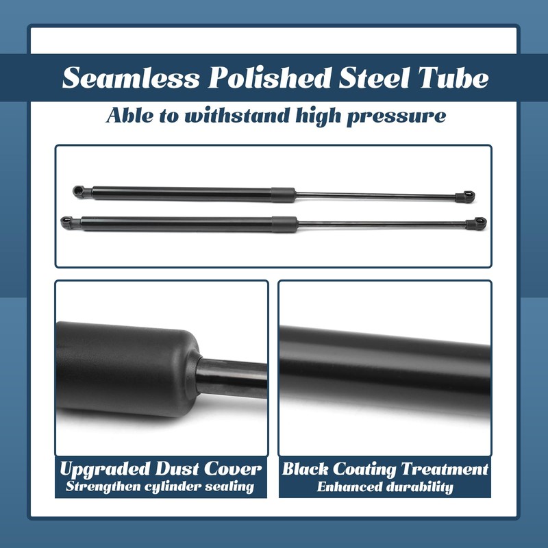 Esttlamer 2 Pcs 21-27015-02 Front Hood Lift Supports Shock Gas