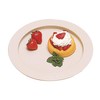 Sammons Preston Durable Plate, Foldable Travel Plate with Inner Edger