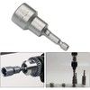 10 PCS Magnetic Nut Driver Bit 6-19mm 1/4" Hex Socket