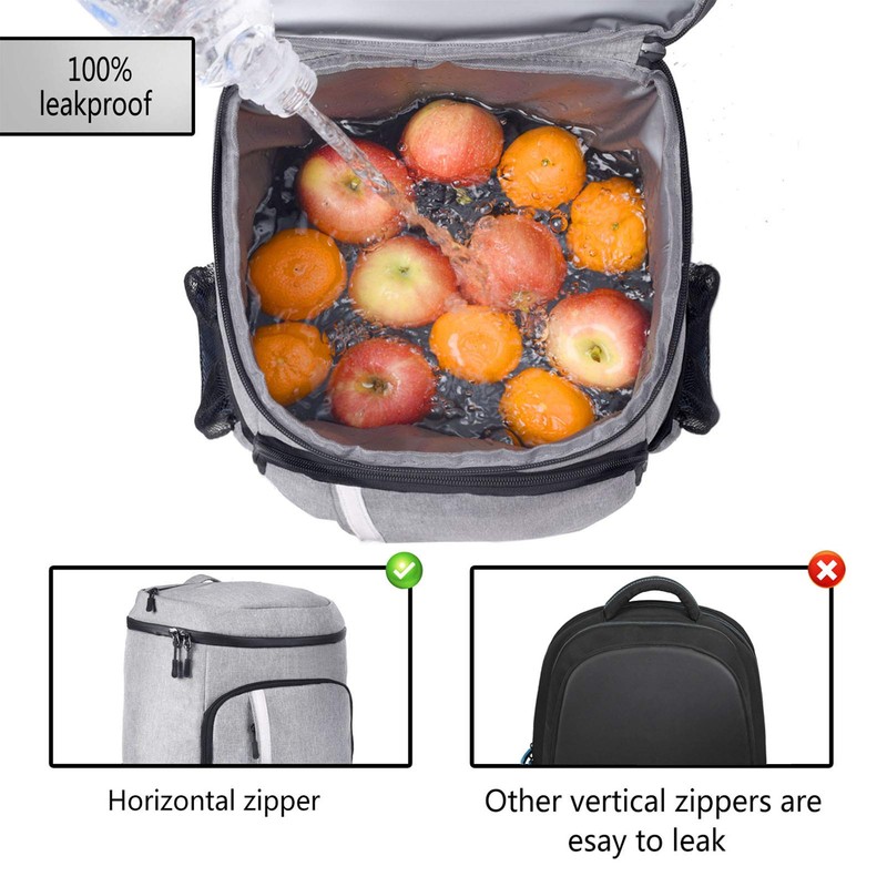 FORICH Backpack Cooler Leakproof Insulated Waterproof Backpack Cooler Bag, Lightweight