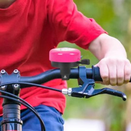 Kisangel 2pcs Bicycle Bell for Kids - Unicorn Bike Ring for Handlebar - Professional Cycling Bell - Convenient Plastic Child Riding Accessory