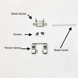 TorSor Dog Clipper Blade Lever Socket Spring Arm Guide Replacement Mount Fixing Parts for Andis Oster Wahl Pet Clippers Trimmer KM-10 A5 Series Blades Grooming Tools Repair