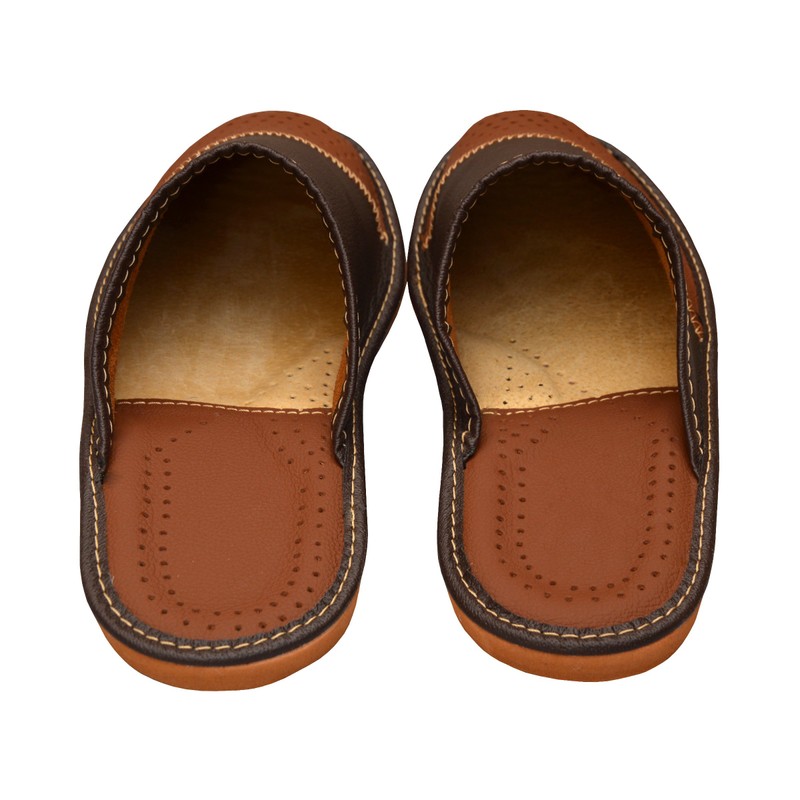 Mens Slippers Men's Slipper Men House Shoes Leather Home Mule