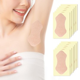 32Pcs Armpit Sweat Pads,Underarm Sweat Pad-s Invisible, Unflavored & Ultra-Thin Sweat Pads,Antiperspirant Absorbent Odour Blocker Pads Armpit Dress Shields, Fights Hyperhidrosis,For Men & Women