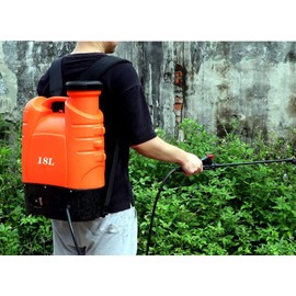 Beaugreen 4.8 Gallon Battery Power Sprayer with 4 Different Spraying Nozzles,Backpack Pump Sprayer for Garden and Lawn,Agriculture Spraying Watering