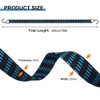 5Pcs Bungee Cords with Hooks, IKR Bungee Straps 2m/6.6ft Long