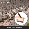 COTTAM Patio Block Paving Brush & Scraper - for Driveway,
