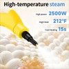 Steam Cleaner,15s Heat-Up 6-Level Adjustable, 2500W Handheld Steam Cleaner for