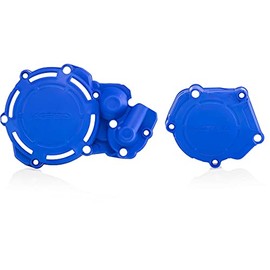 Acerbis X-Power Crankcase and Ignition/Clutch Cover Kit YZ Blue Compatible with Yamaha YZ250 2006-2026/YZ250X 2023-2026 - 2780690211