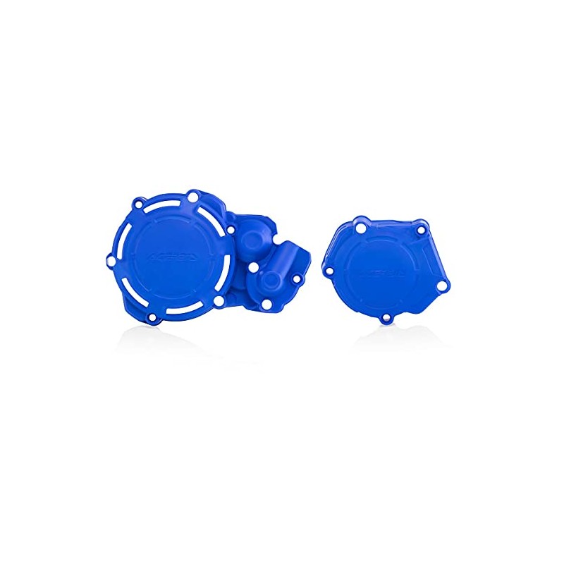 Acerbis X-Power Crankcase and Ignition/Clutch Cover Kit YZ Blue Compatible