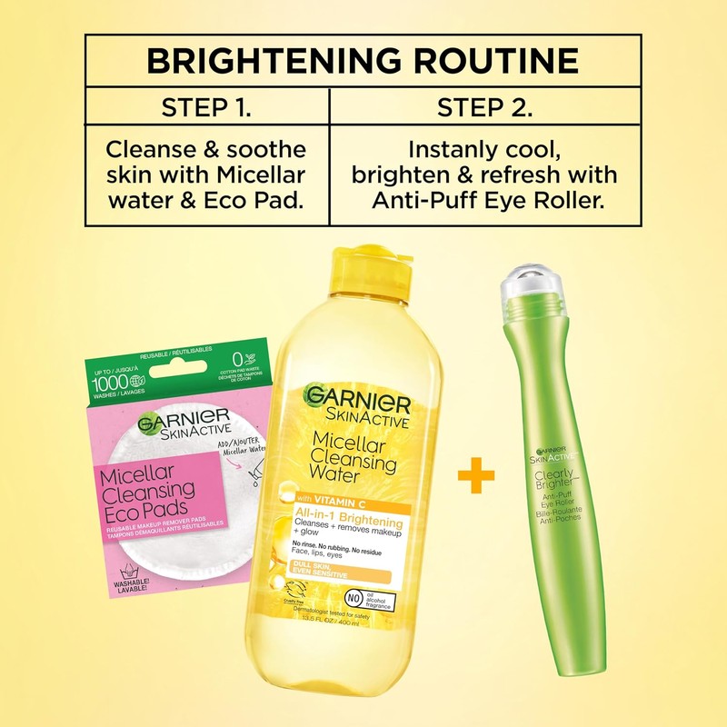 Garnier Skin Renew Anti-Puff Eye Roller, 0.5 Oz