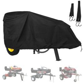 MUTUSHI Log Splitter Cover Suitable for 15-45 Ton Heavy-duty Waterproof and Dustproof Protective Log Splitter, Weather Resistant and Tear Resistant (83 "LX45" WX39 "H Black)