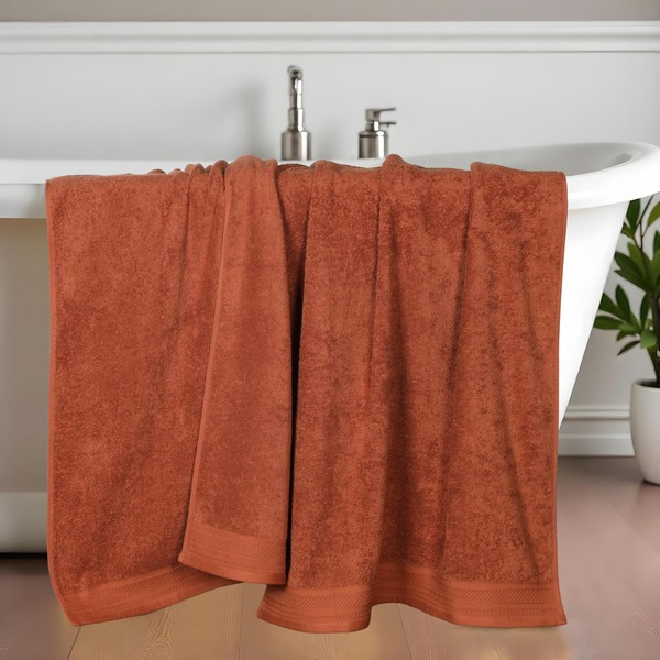 Superior Honeycomb Cotton Medium Weight Towels, for Bathroom, Shower, Spa,