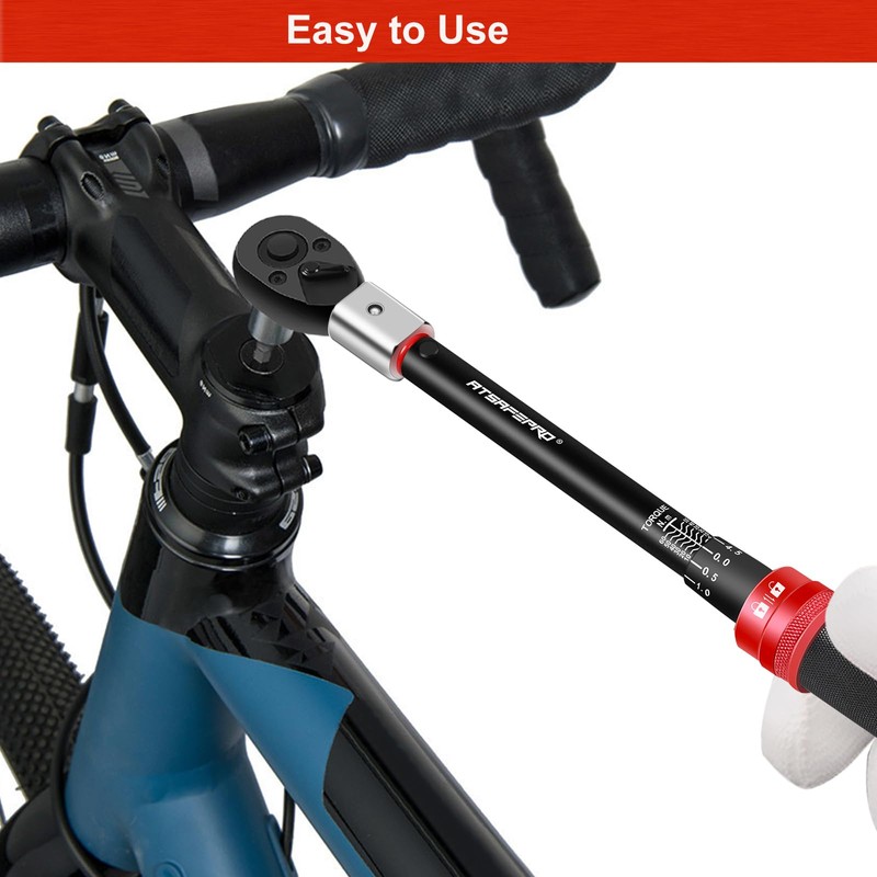 ATsafepro Plug-In Torque Wrench 5-60 Nm, 9 x 12 mm