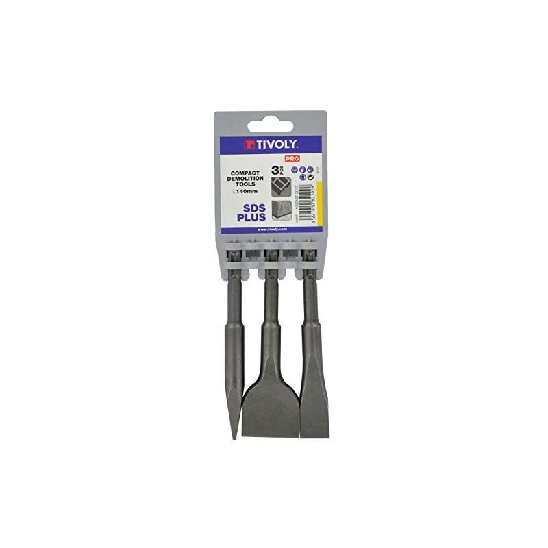 Tivoly 10901070040 KOMPACT SDS Spike and Chisel Kit