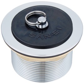 SANEI H21-50 Bath Faucet with Rubber Stopper with Screws Nominal 50