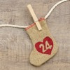 Relaxdays Wooden Clothes Pegs, Set of 100, Large Wooden Clothes