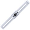 Carbon Steel Marking Gauge, 0-300 mm Ruler with Parallel Sliding
