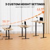 ErGear Electric Stand up Desk Frame,4 Memory Height Settings Height