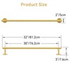 Brushed Gold Towel Bar, 30 Inch Towel Rack for Bathroom