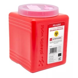 GH medic Bote Rpbi Contenedor Recolector  1.5 Lts Punzocortante