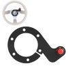 Steering Horn Button, Carbon Fiber External Horn Button Kit for