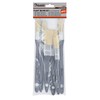 ROLLINGDOG 6 Piece Flat Brush Round Brush Paint Brush Set