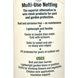 Easy Gardener LG400152, Multi-Use Netting, 5’ X 100”