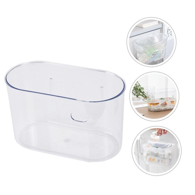 BUGUUYO Wall-Mounted Trash Can Hanging Storage Bin Recycling Office Classroom