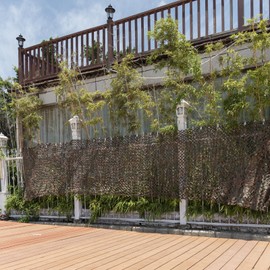 LOOGU Camo Netting, Camouflage Net Blinds Great for Sunshade Camping Shooting Hunting