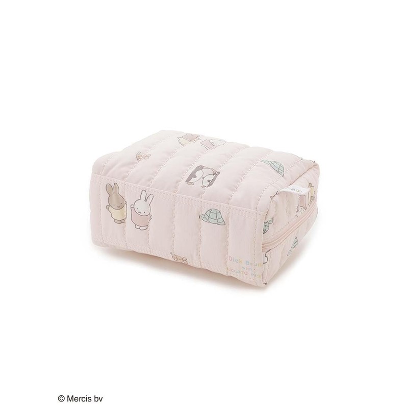 Gelato Pique PWGB254540 DickBruna Quilted Full Handle Pouch, pink (PNK)