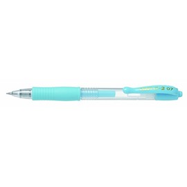Pilot G207 Retractable Gel Rollerball 0.7 mm Tip (Single Pen) - Pastel Blue
