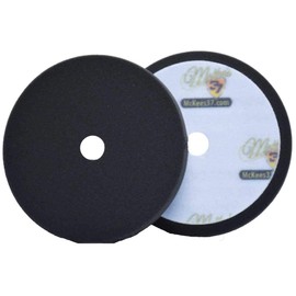 McKee's 37 MK37-72675-1610 Redline Black Foam Finishing Pad (6.75 Inches)