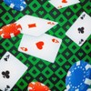 Classic Playing Card Pattern Double Cushion for Relief During Bingo