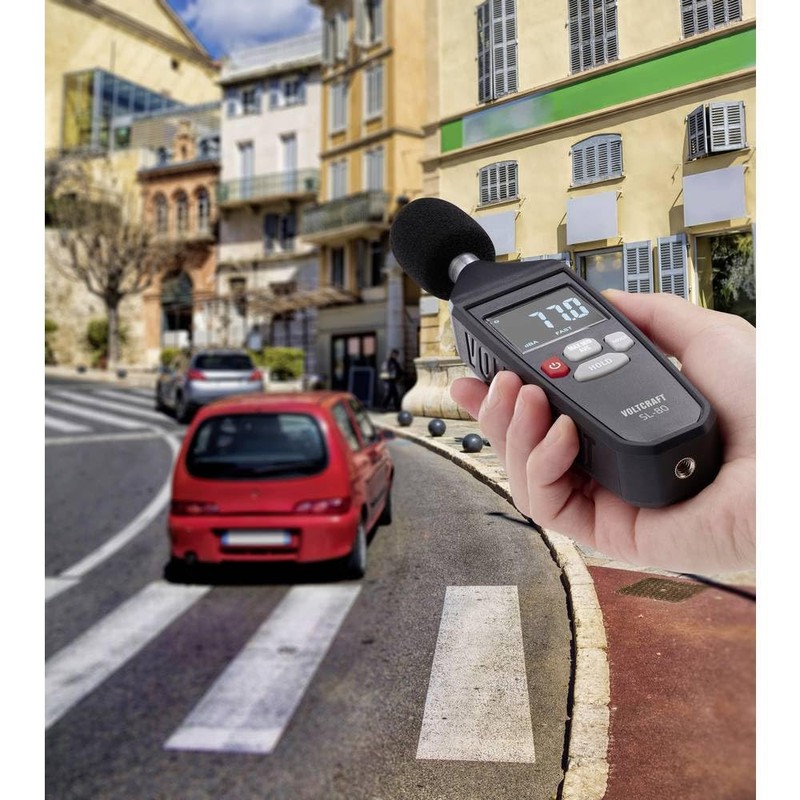 VOLTCRAFT SL-80 Sound Level Meter 30-130 dB 31.5 Hz -