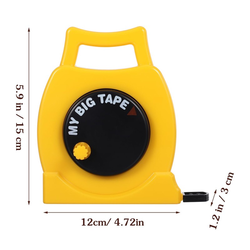 Kids Tape Measure Toy - Retractable Measuring Tape for Children,