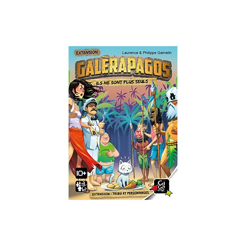 GIGAMIC GEGA Galerapagos Expansion: Tribe and People