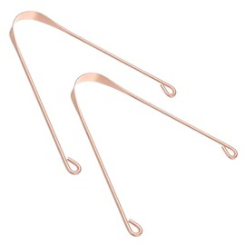 2 Limpador Lingual Limpieza Lengua Cobre Puro Alta Calidad Elimina Mal Aliento Higiene Bucal Sin Bordes