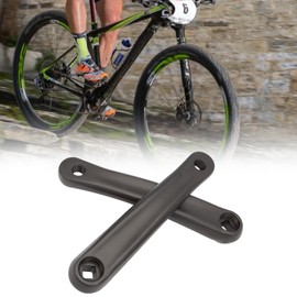GNXFixt Bicycle crank arm, 1 pair of durable cranksets, MTB cranks, crank arms, 2 bicycle crank, bicycle crank for BMX old school cruiser, cyclocross bike, mid drive motor