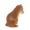 Red Stone Figurine, Brown, Approx. 7.1 x 3.9 x 6.3