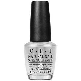 OPI Nail Lacquer Natural Nail Strengthener - Nail Hardener and Base Coat - Protects Against Discolouring and Strengthens Natural Nail