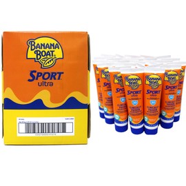 Banana Boat Sport Ultra SPF 30 Sunscreen Lotion, Travel Size Sunscreen, 1oz - 24 Count
