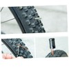 iplusmile Portable Tire Repair Tool Fork Aluminum Alloy Material Black