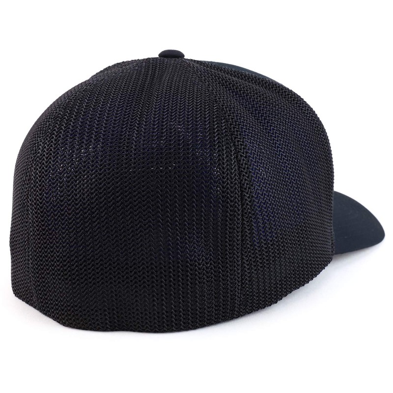 Armycrew Oversize Structured Flex Fitted Mesh Back Flexfit Baseball Cap