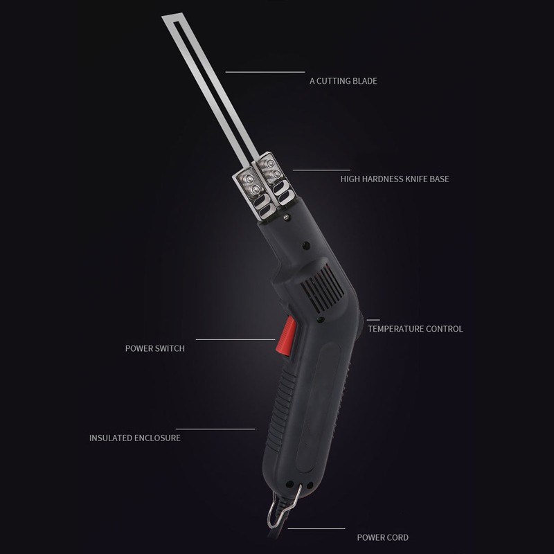 Electric Hot Foam Cutter Uniform Heat Adjustable Foam Cutting Tool