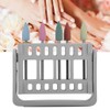 16Holes Manicure Drill Bits Holder,Nail Polishing Heads Display Case,Nail Drill