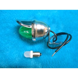 Vintage Lowrider BICYCLE BABY BEE LIGHT with LED Bulb VISOR WIRE-UP  LOWRIDER BIKE CYCLING Green