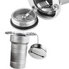 316 Stainless Steel Polished Boat Fuel Tank Cap, Boat Gas